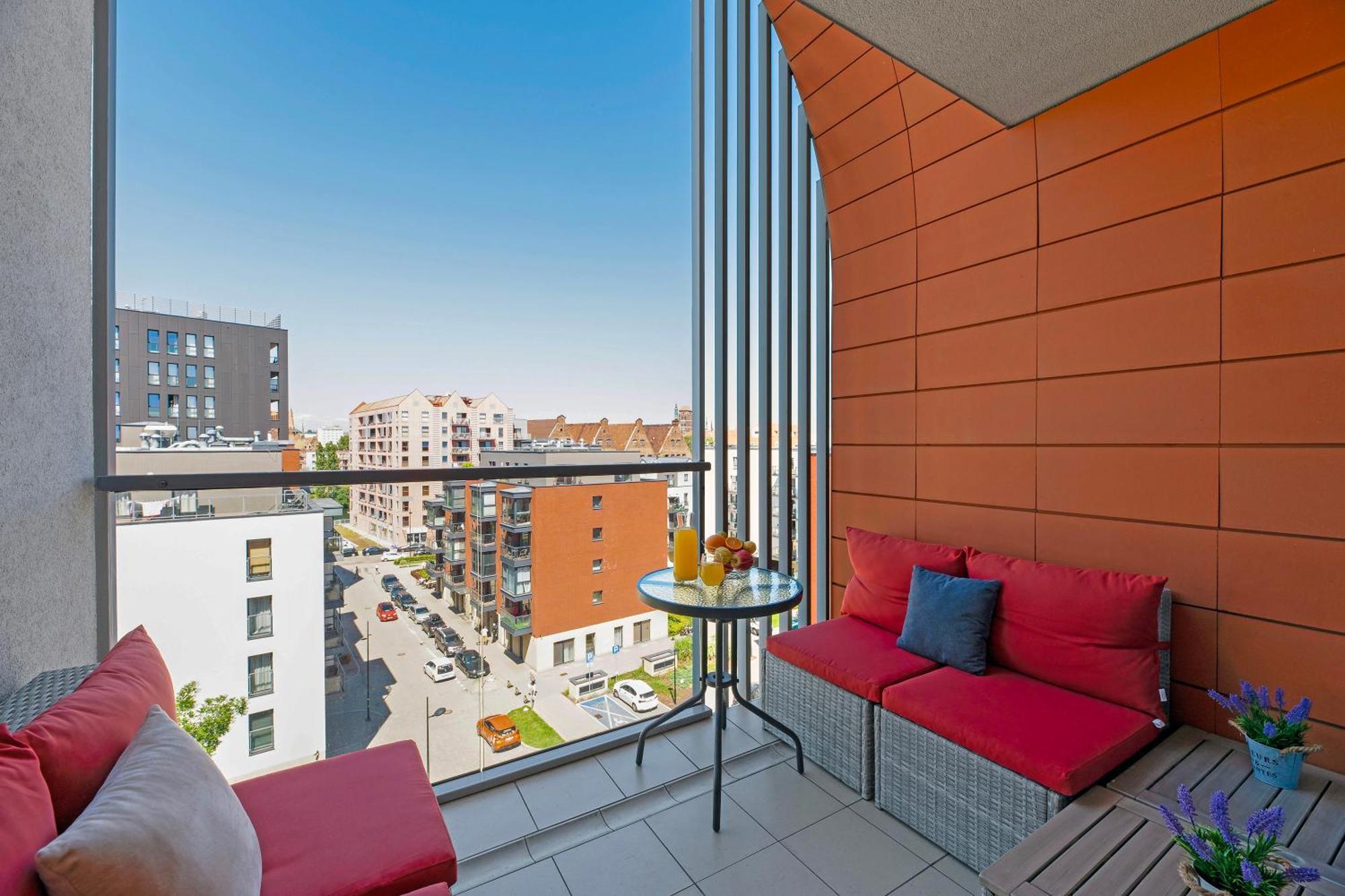 Aura - Riverside & Parking By Downtown Apartments Danzig Zimmer foto